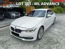 2019 BMW 318i 1.5 Luxury Sedan F30 (LOAN KEDAI / BANK / CREDIT)