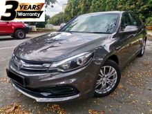 2017 Proton Perdana 2.0 Sedan / 3 YEARS UNLIMITED MILEAGE ENGINE & GEARBOX WARRANTY / FULL SERVIS REKOD / AUTO CRUISE / HONDA VTEC 2.0 ENGINE / 9 YEAR