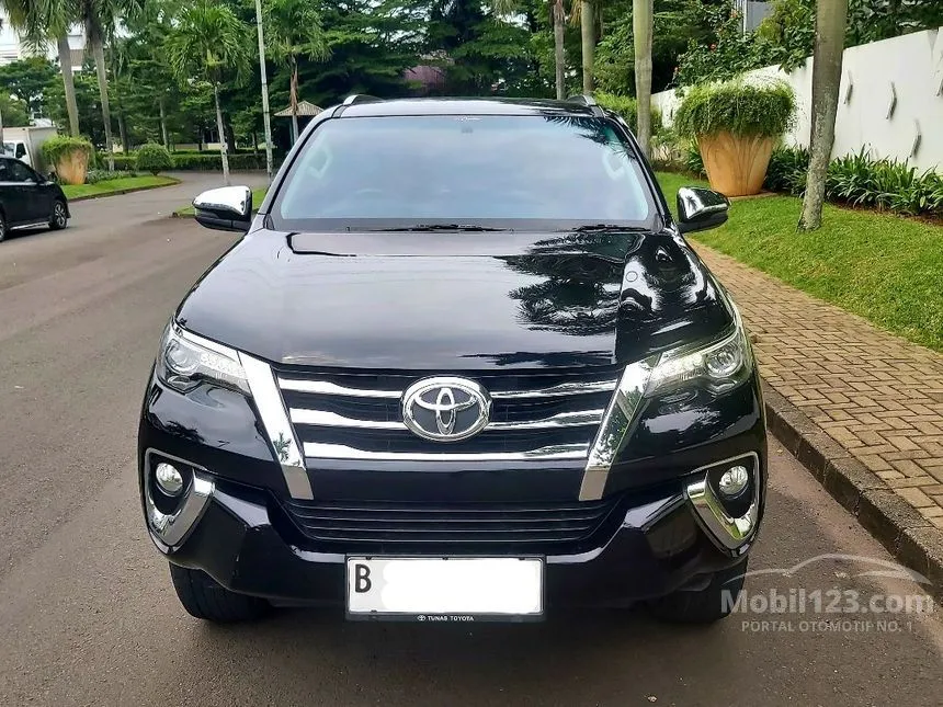 Jual Mobil Toyota Fortuner 2018 VRZ 2.4 di DKI Jakarta Automatic SUV Hitam Rp 388.000.000
