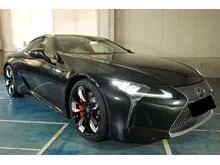 Incoming Stock Unregistered 2024 Lexus LC 500 S Package Coupe Grade 5AA Facelift Model Touchscreen Display