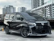 2019 Toyota Alphard 2.5 G SC Modellista MPV AT FULL SPEC + SUNROOF + WARRANTY + TINTED + FULL  TANK + CAR KING + BODYKIT + SPORT RIM + BRAKE SYSTEM