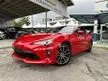 Recon 2019 Toyota 86 2.0 GT Coupe 2 door RED AND BLACK INT/ NEGO UNTIL LET GO