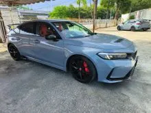 2022 Honda Civic 2.0 Type R Hatchback / GRADE 5A / 9K KM MILEAGE /  BREMBO BRAKE / RECARO TYPE R BUCKET SEAT / 2022 UNREGISTER