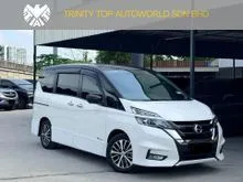 2019 Nissan Serena 2.0 Premium S-Hybrid High Way Star HWS MPV. 2 Power Door, Rear Entertainment, Full Leather Seat.