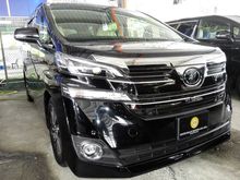 2015 Toyota Vellfire 2.5 V MPV (0% GST)