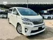 Used 2014 Toyota Vellfire 2.4 Z G Edition ZG FULL SPEC FACELIFT, PILOT SEAT, SUNROOF, POWER BOOT, WARRANTY, MUST VIEW, OFFER JULY
