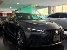 2021 Lexus IS 300 2.0 F Sport Sedan [26K KM ONLY] [JAPAN SPEC] [UNREGISTERED UNIT] [READY STOCK]