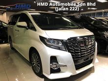 2015 Toyota Alphard 2.5 SC Package - Unreg - 0% GST - JBL 17 Speaker - Pilot Seat - Japan Toyota Certified Cars