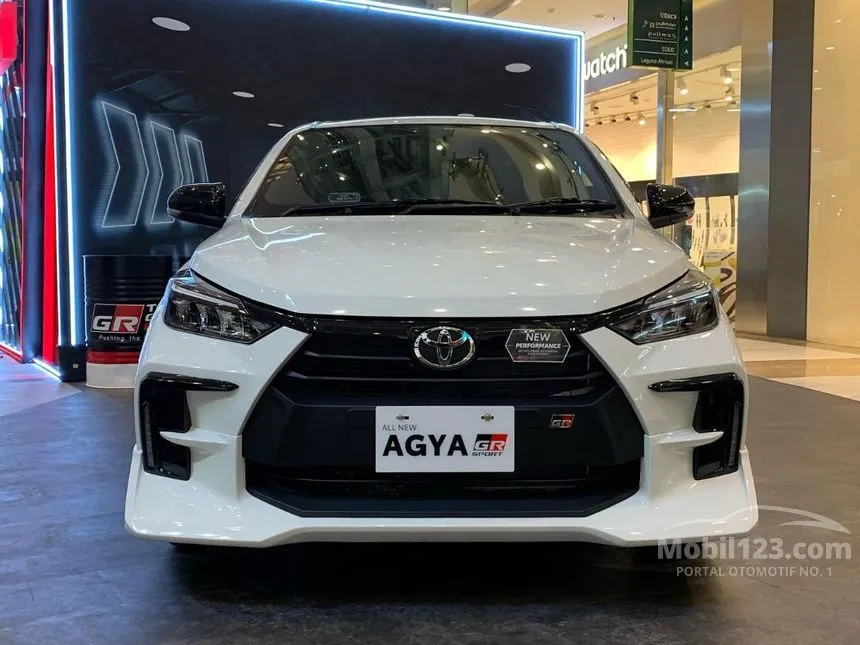 Jual Mobil Toyota Agya 2024 GR Sport 1.2 di DKI Jakarta Automatic Hatchback Putih Rp 191.400.000