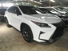 2017 Lexus RX200t 2.0 F Sport SUV UNREG