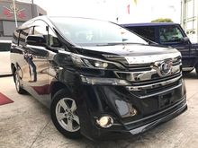 TOYOTA VELLFIRE 2.5 X SPEC UNREG 2015 JBL 4 CAMERA PRECRASH