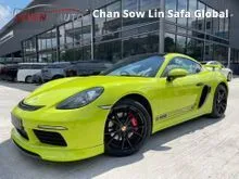 2018 Porsche 718 2.0 Cayman Coupe