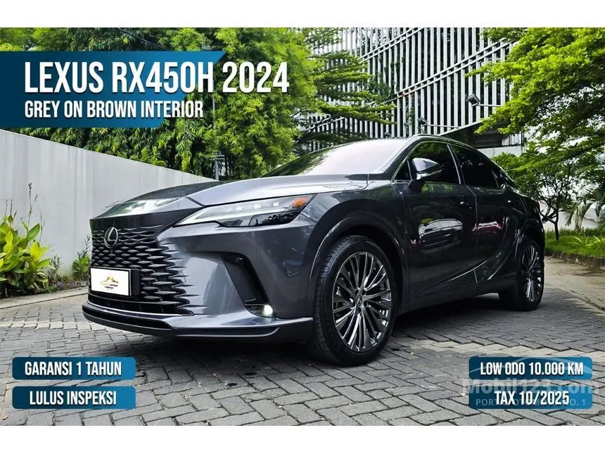 Jual Mobil Lexus RX 450h+ 2024 Luxury 2.5 di Banten Automatic SUV Abu
