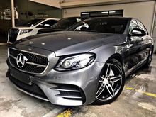 2017 MERCEDES BENZ E43 3.0 AMG PREMIUM PLUS - PAN ROOF/LCD INSTRUMENT CLUSTER -SPECIAL PROMOTION BAGI JADI JAA