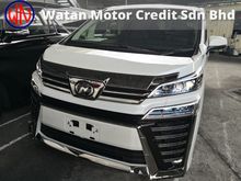2018 Toyota Vellfire 2.5 ZG FACELIFT PRE CRASH UNREG