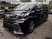 2015 Toyota Vellfire 2.5 Wagon 2.5 ZG Pilot Seat Power Boot Unreg