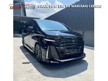 2023 Toyota Vellfire 2.4 Z Premier Ori Modelista Grade 5/A