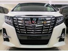 2016 Toyota Alphard 2.5 SC UNREG 2PDR PRE CRASH RMTR