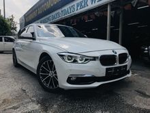 BMW 318i M-SPORT UNDER WARRANTY 10MONTHS CAR,NEW FACELIFT LIGHTS,CRYSTAL WHITE IN COLOUR,4 NEW TYRES, MEMORY SEATS,FULL LEATHER SEATS,ONE DATIN OWNER