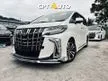 Recon 2022 Toyota Alphard 2.5 SC Package MPV/ SUNROOF/ MOONROOF/ GRED 5A