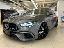 2022 Mercedes-Benz AMG CLA45 S 2.0 4MATIC COUPE/ HIGH SPEC TURBOCHARGED/ PANORAMIC ROOF/ HUD/ BURMESTER/ 360 CAM/ SPORT PLUS PACKAGE/ FREE 6Y WARRANTY