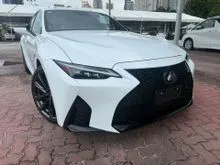2022 Lexus IS 300 2.0 F Sport Sedan 8 K KM ONLY CAR KING
