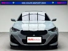 2023 BMW 220i 2.0 M Sport Coupe Isttimewa Warranty ON