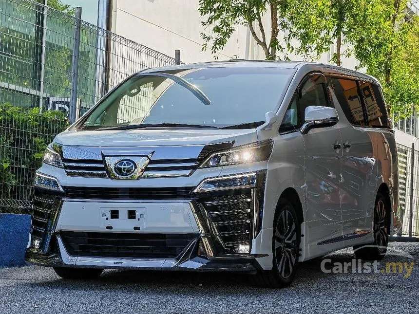 Recon 2020 Toyota Vellfire 2.5 Z G Edition MPVs Sunroof/Moonroof ...