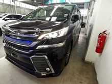 2017 Toyota Vellfire 2.5 ZG MODELISTA AERO GRILL SUNROOF UNREG
