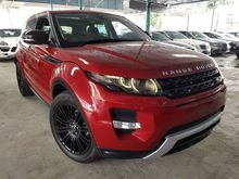 2013 Land Rover Range Rover Evoque 2.0 Si4 Dynamic Red