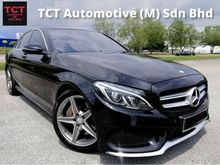 Mercedes-Benz C250 2.0 AMG W205 SUNROOF , BURMESTER SURROUND SOUND SYSTEM , HANDSFREE POWER BOOT , 8.4 BIGGER SCREEN , AMG SPORT SUSPENSION Sedan