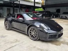 2021 Porsche 911 3.0 (992) Carrera - SPORT CHRONO PACKAGE - SUNROOF - BOSE SOUND - 4 CAMERA - RED LEATHER SEAT - (UNREGISTERED) - BEST DEAL