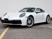 2022 Porsche 911 3.0 Carrera HIGLY NEGO RED INTERIOR SPORT CHRONO PACKAGE VERY LOW MILEAGE GRADE 5A READY STOCK
