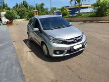 2020 Honda Brio 1,2 Satya E Hatchback silver kilometer belum 2 rb pajak panjang siap pakai