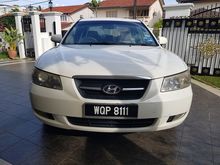 2006 Hyundai Sonata 2.4 NF Sedan Pearl White