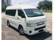 2016 Toyota Hiace 2.5 Window Van HI ROOF 12 SEATER 3YRS WARRANTY