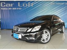 2011 Mercedes-Benz E250 BlueEFFICIENCY AMG 1.8 W207 (ปี 10-16) Avantgarde Sports Coupe AT