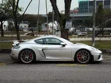 N/A REAL FEELING MID ENGINE JPN DEMO CAR 2022 Porsche 718 4.0 Cayman GT4 Coupe 