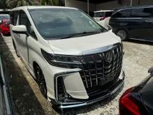 2022 Toyota Alphard 2.5 SC With Original Modelista , Sunroof , DIM , BSM , Spare Tayar [ Recon Unregister Grade 4.5 / 33k Only ]