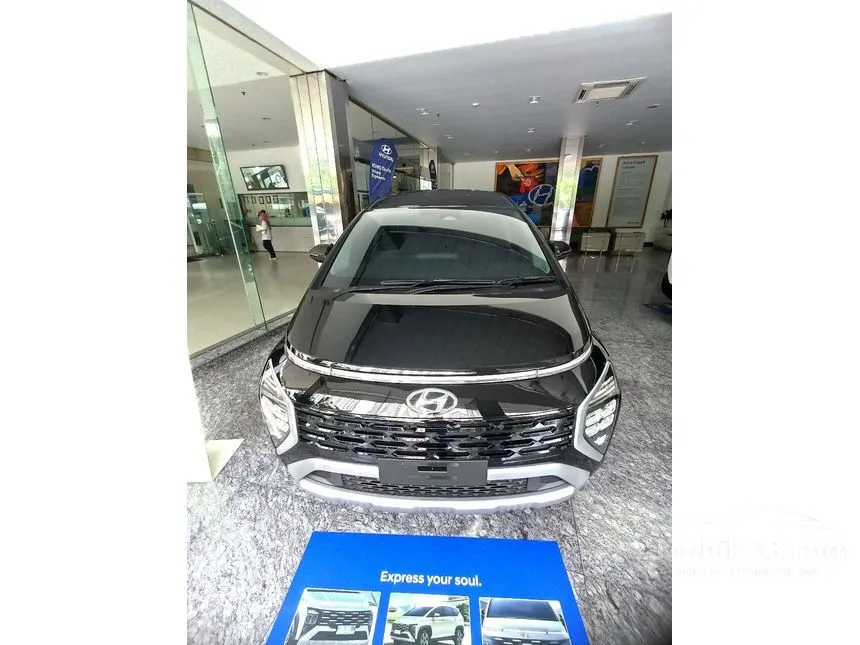 Jual Mobil Hyundai Stargazer 2024 Prime 1.5 di DKI Jakarta Automatic Wagon Hitam Rp 288.900.000
