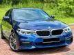Used 2020 BMW 530i 2.0 M Sport 52K Mileage 5 Year Free Service Under Warranty Until 2025 Year Sedan
