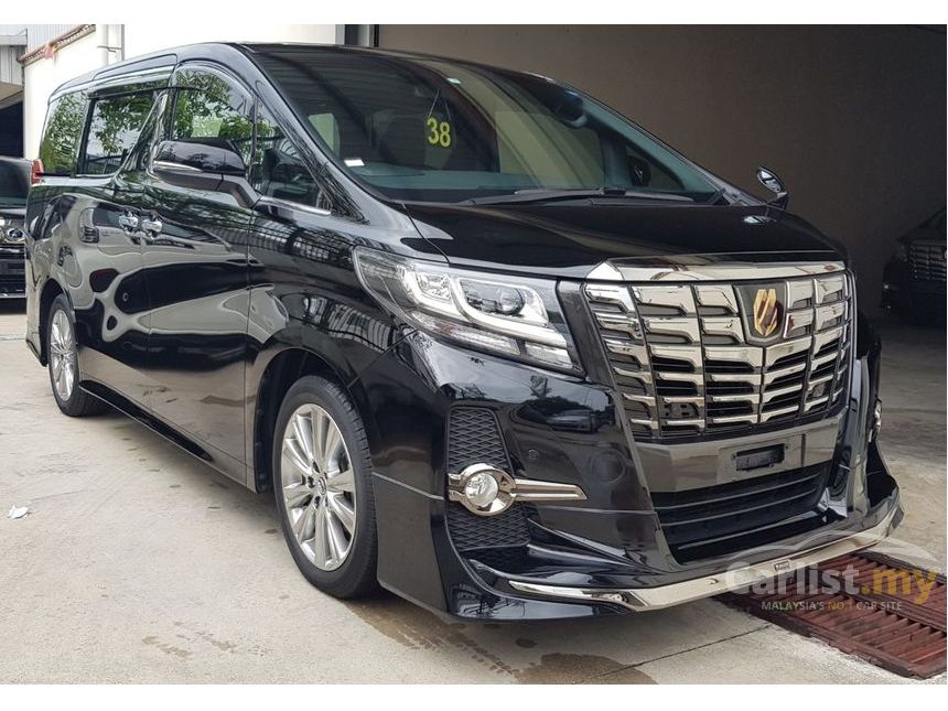 Toyota Alphard 17 G Sa 2 5 In Selangor Automatic Mpv Black For Rm 246 000 Carlist My