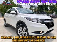 Honda HR-V 1.8 i-VTEC E ORI PAINT FULL SVC RCD UNDER WARRANTY
