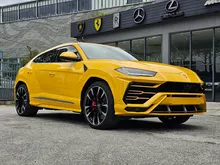 Panoramic Roof, BSM, HUD, Surround Cam, Massage Seat, Sport Seat, 2021 Lamborghini Urus 4.0 SUV, 17k miles