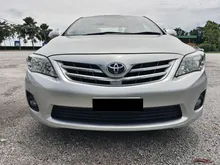 2013 Toyota Corolla Altis 1.8G Sedan Premium Spec FREE PETROL VOUCHER