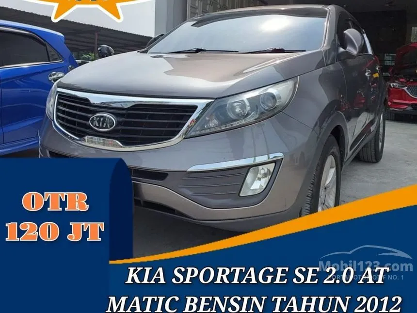 Jual Mobil KIA Sportage 2012 Platinum 2.0 di Jawa Barat Automatic SUV Abu