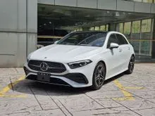 2024 Mercedes-Benz A180 1.3 AMG Line Hatchback FACELIFT [5A, 15K KM, HUD, 360CAM, SOUND SYSTEM, PANAROMIC ROOF]