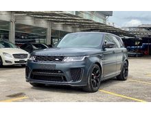 2019 Land Rover Range Rover Sport 5.0 SVR Full Spec Special Rare Color New Car Condition Nego