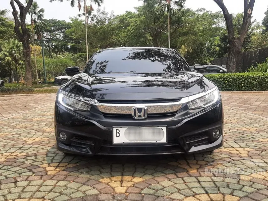 Jual Mobil Honda Civic 2018 ES Prestige 1.5 di Banten Automatic Sedan Hitam Rp 345.000.000