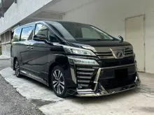 2020 Toyota Vellfire 2.5 ZG MPV FACELIFT / Sun & Moon Roof / Free 3 Years Warranty / Digital Inner Mirror / Toyota Sensing / Power Boot / TipTop